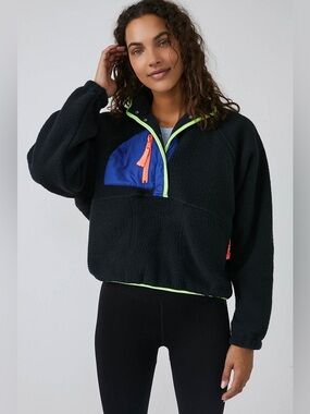 FP Movement by Free People Hit The Slopes Colorblock Pullover